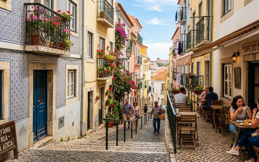 The Architectural Secrets and Hidden Courtyard Cafés of Lisbon