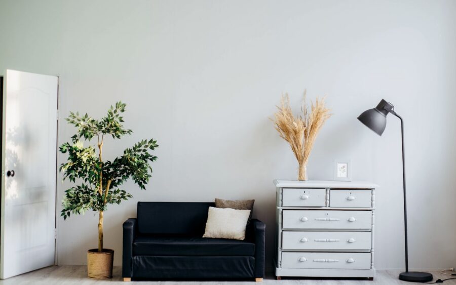 Honest materials like untreated oak, raw linen, and brushed brass age with poetic grace over the years.